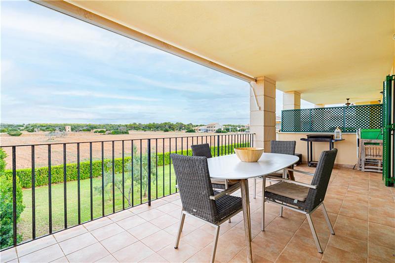 Wohnung mit freiem Blick und Gemeinschaftspool in S'Estanyol